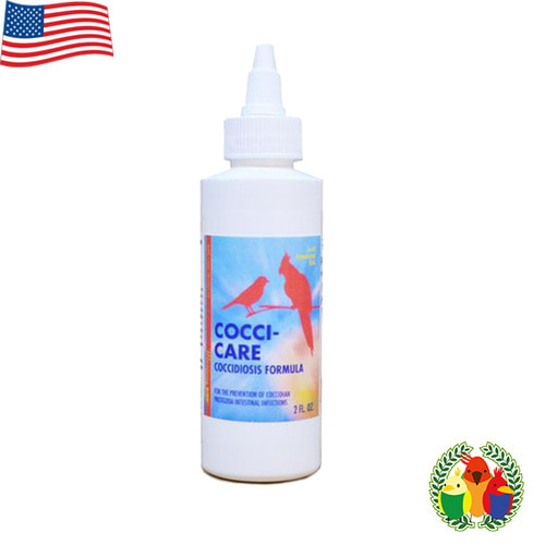 COCCI-CARE 2온스 (콕시듐, 혈변, 설사 및 급격한 체중감소를 멈추도록 도와주는 제품) 21년 5월